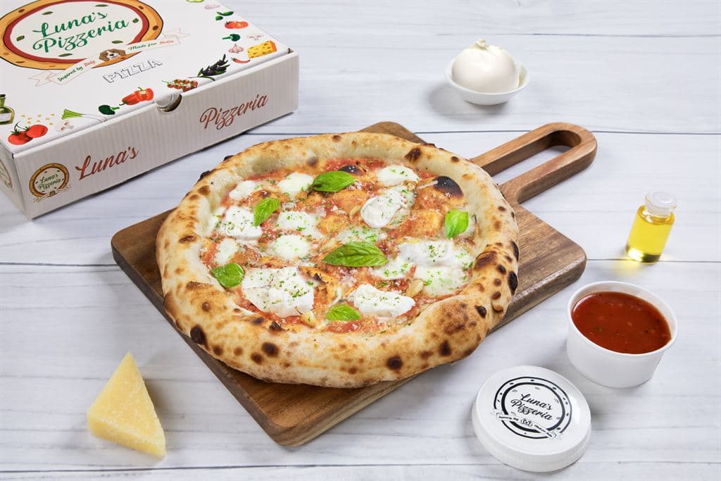 Real Italian Buffalo Mozzarella and San Marzano tomatoes