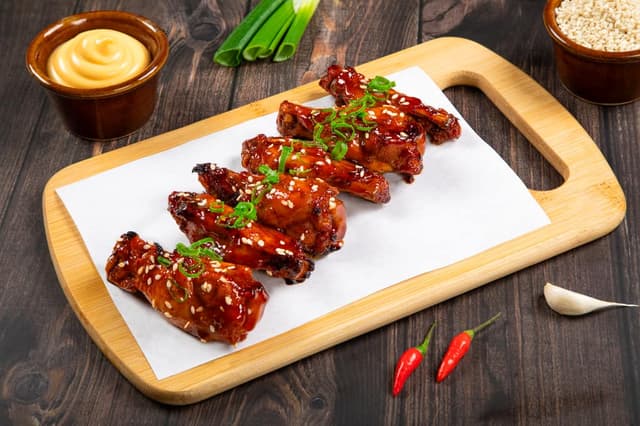 Korean BBQ Chicken Wings (11 inch)